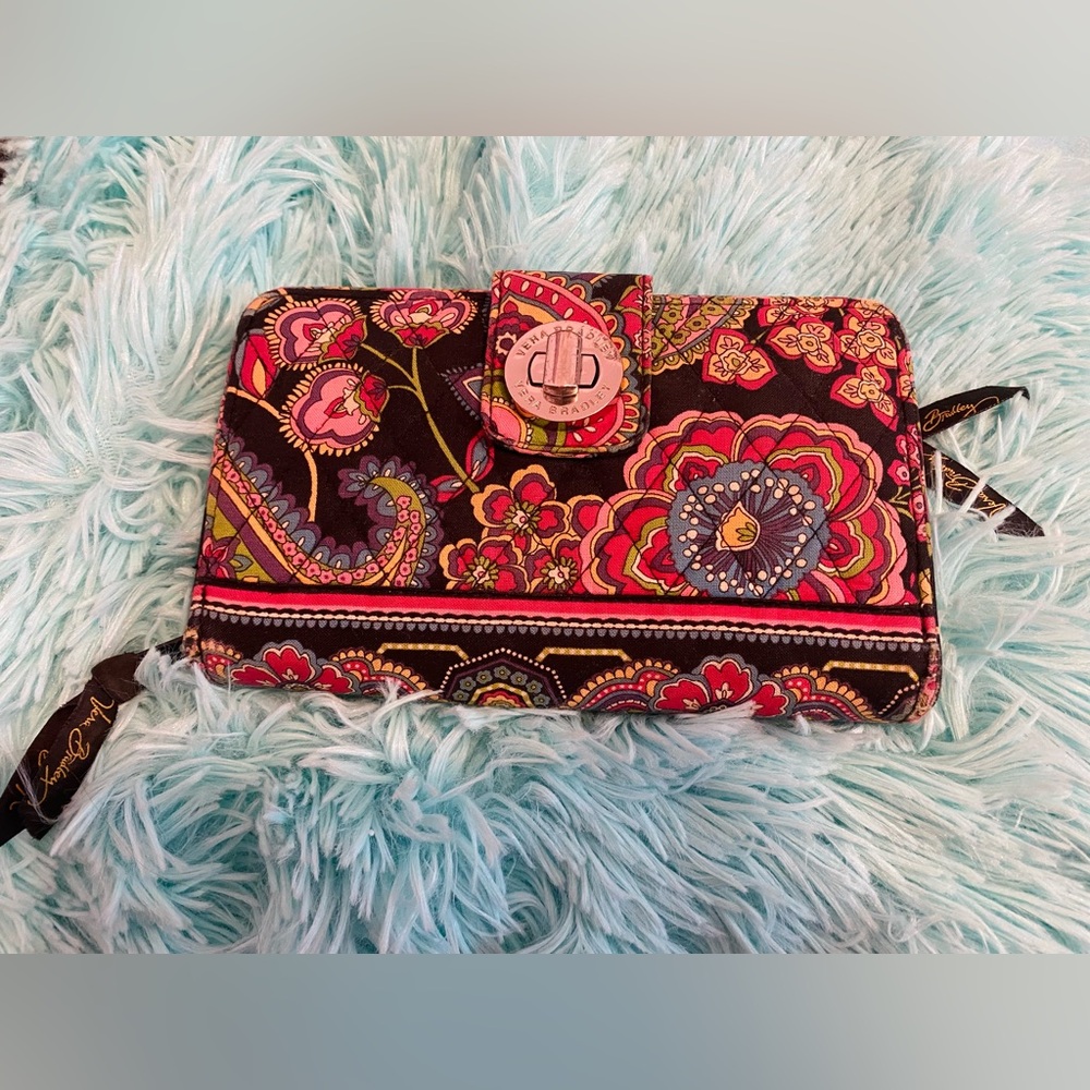Vera Bradley Floral Paisley Wallet